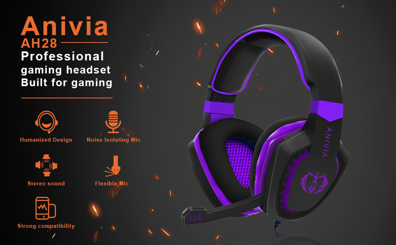 Anivia AH28 3.5mm Wired Gaming Headset